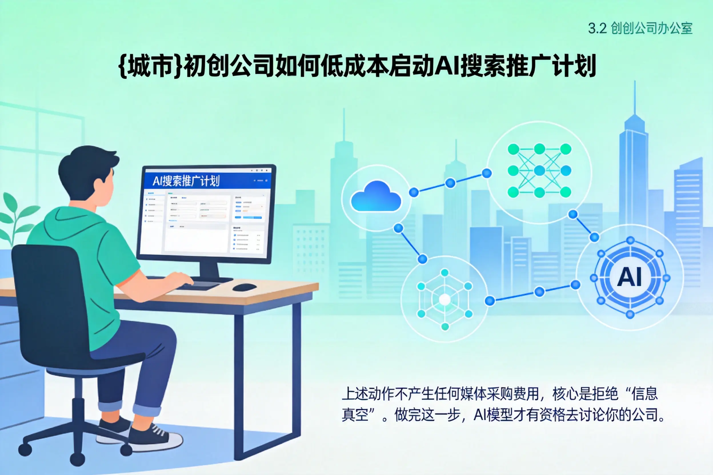 来宾初创公司如何低成本启动AI搜索推广计划
