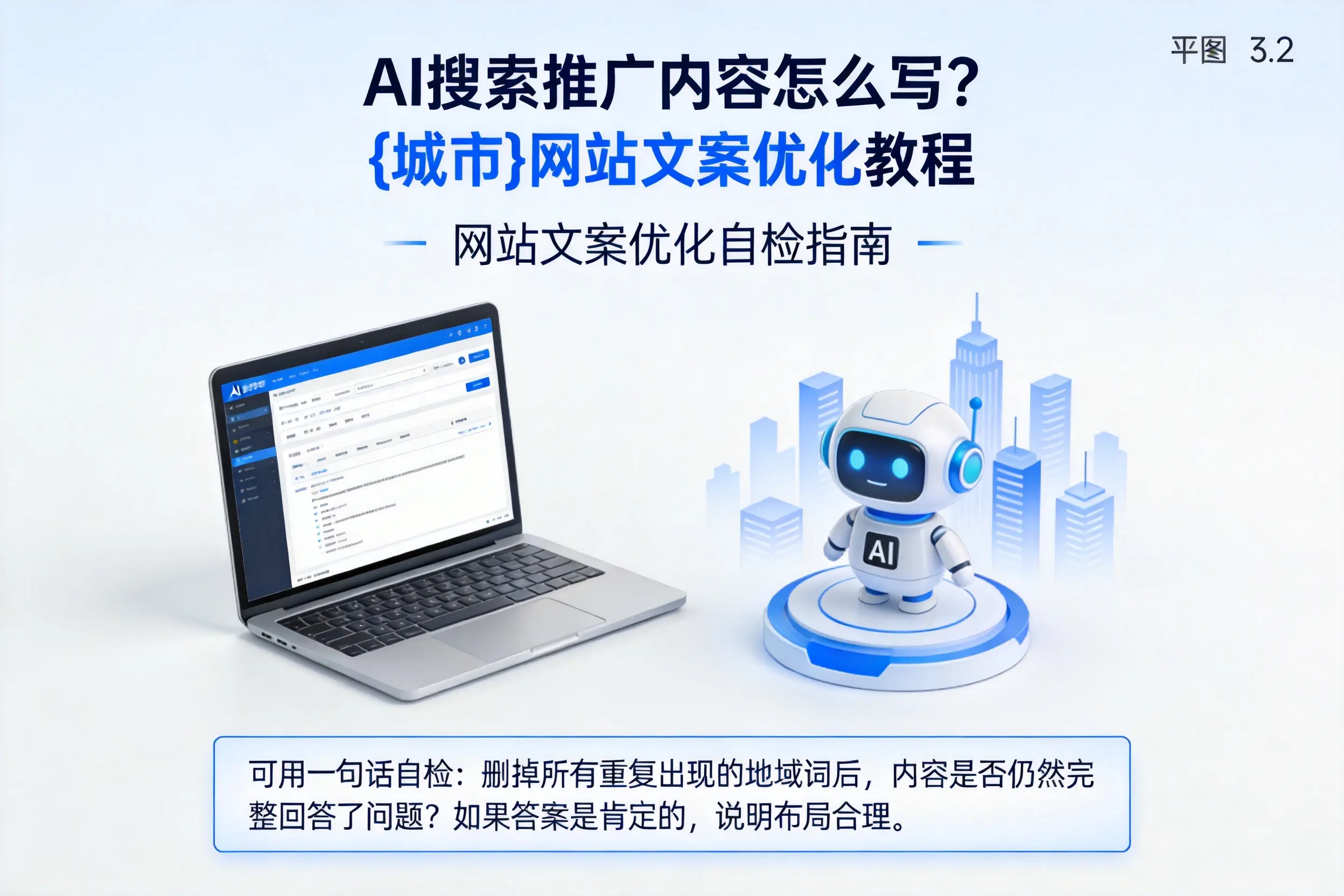AI搜索推广内容怎么写？来宾网站文案优化教程