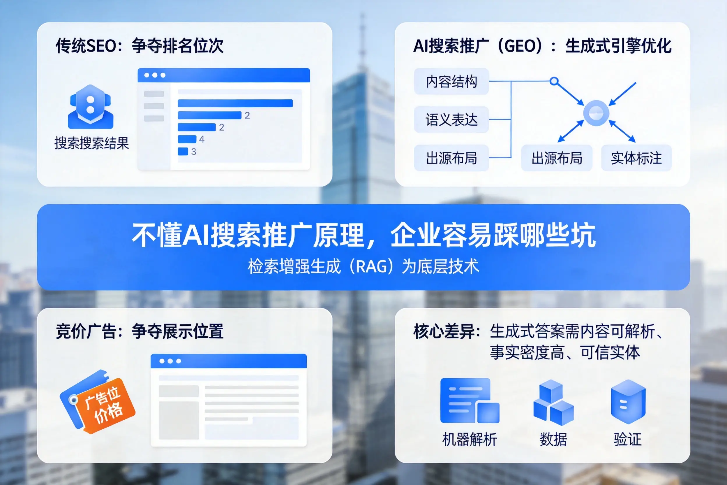 不懂AI搜索推广原理，来宾企业容易踩哪些坑