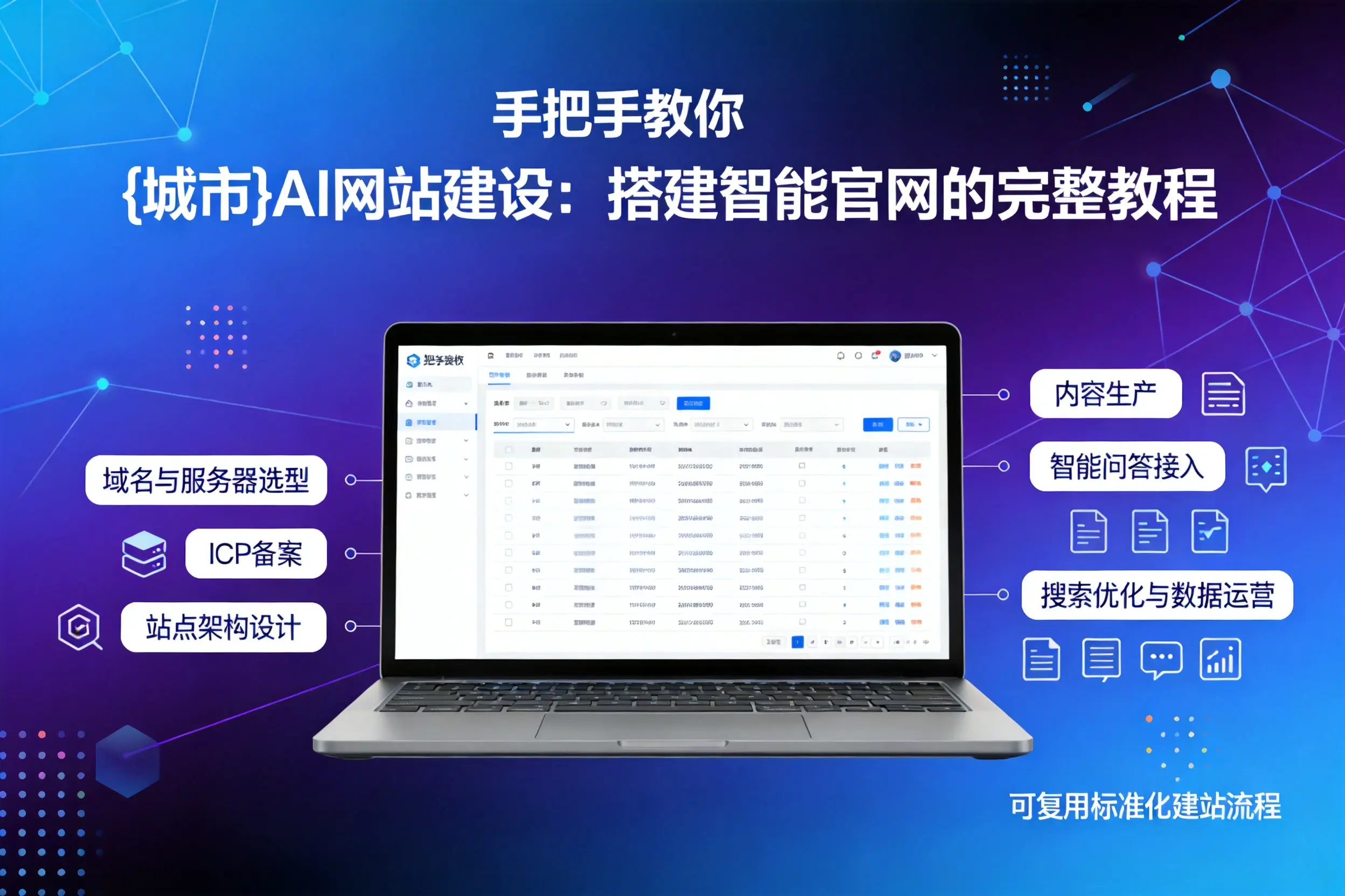 手把手教你来宾AI网站建设：搭建智能官网的完整教程