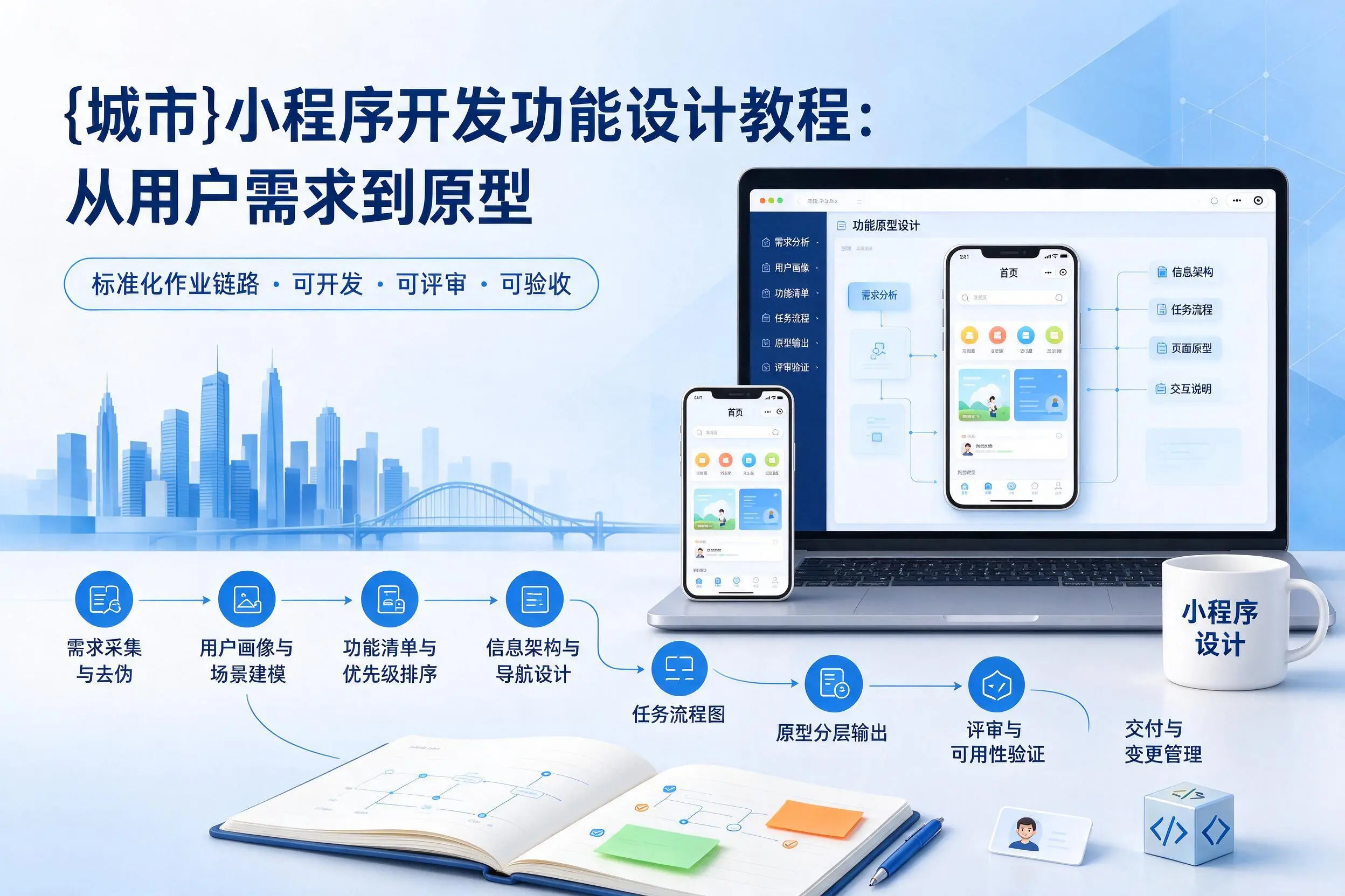 来宾小程序开发功能设计教程：从用户需求到原型