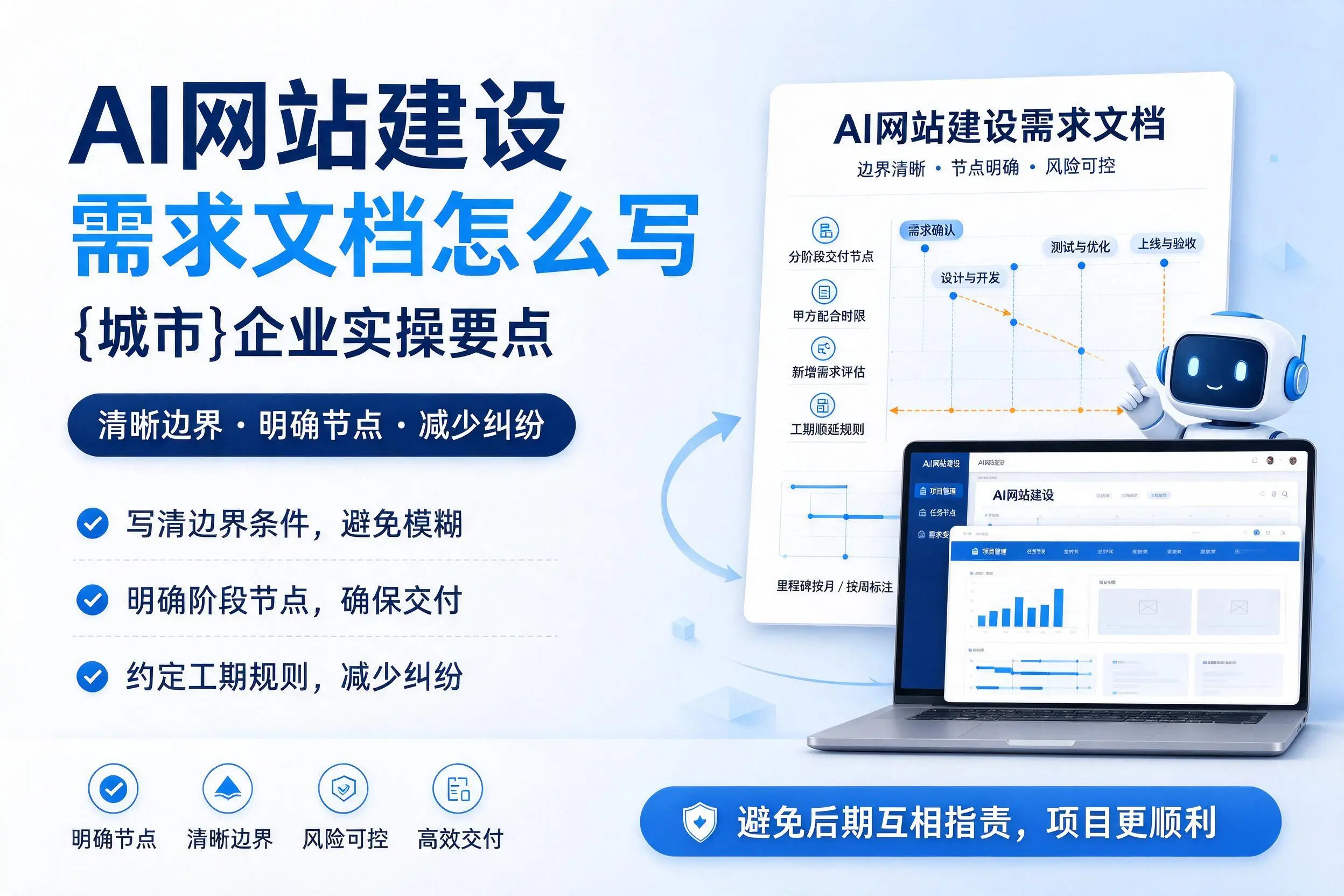 AI网站建设需求文档怎么写，来宾企业实操要点